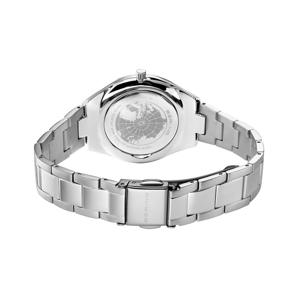 Montre Bering Femme "Ultra Slim" Quartz - Boîtier acier inoxydable argenté  - 17231-700