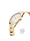 Montres Bering Femme "Ultra Slim" Quartz - Boîtier or brillant brossé - 17231-734