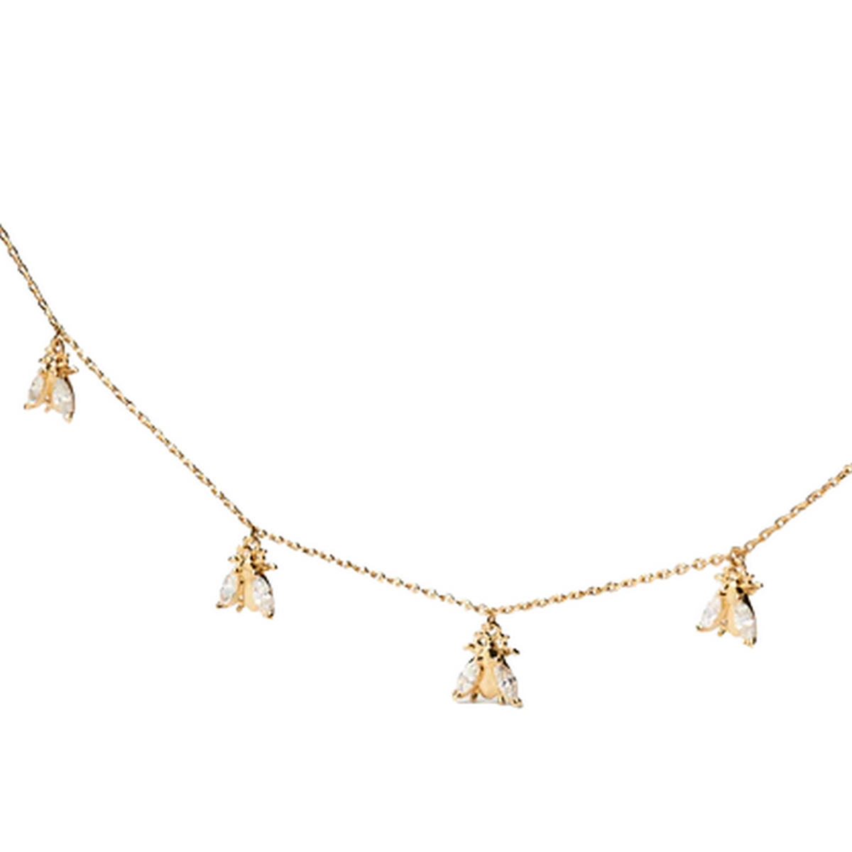 PDPAOLA Collier - NEST GOLD - en argent doré PDPAOLA Collier - Nest Gold - en argent plaqué or - CO01-200-U