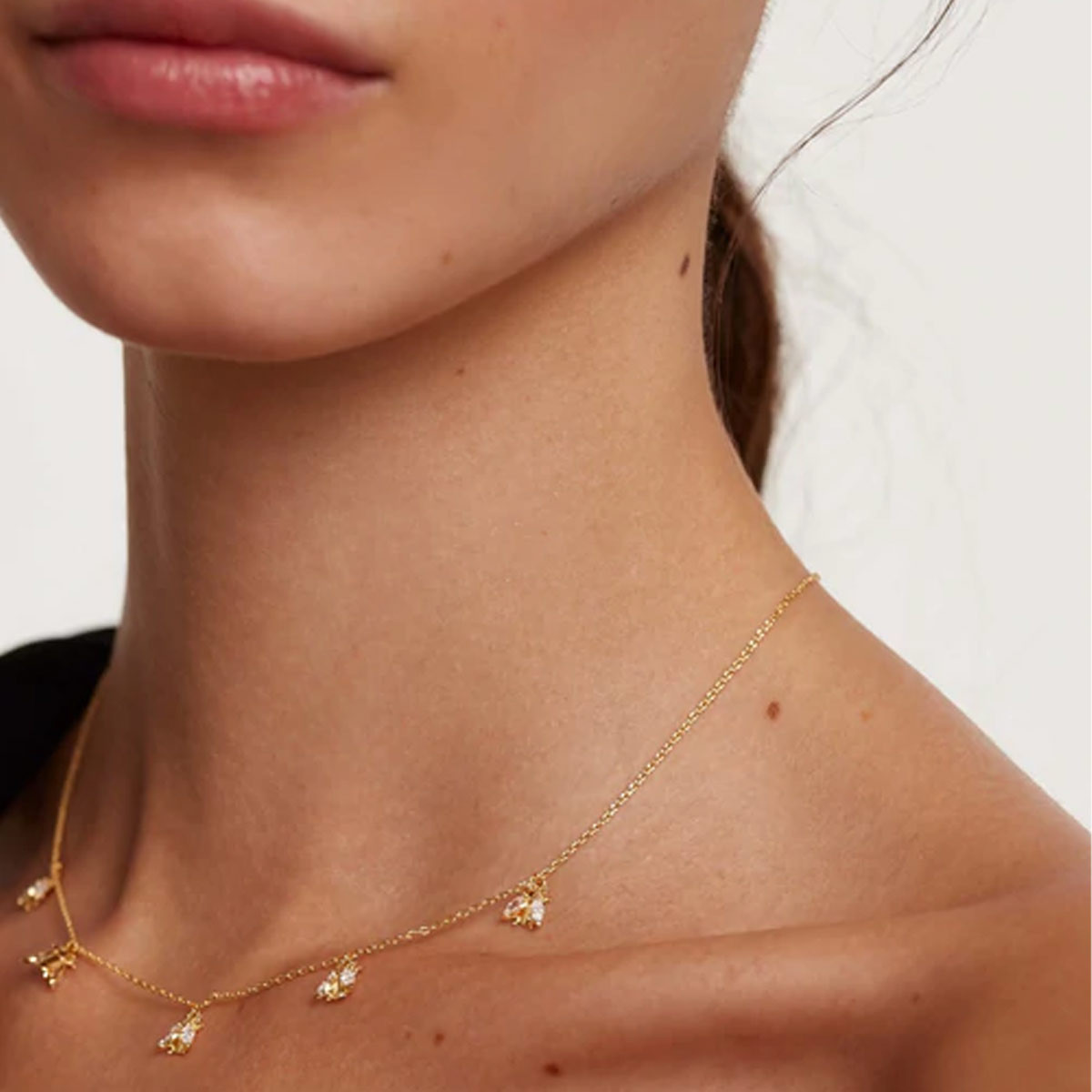 PDPAOLA Collier - NEST GOLD - en argent doré PDPAOLA Collier - Nest Gold - en argent plaqué or - CO01-200-U