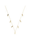 Collier "Plumes" Or Jaune 375/1000