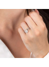 Bague "Mon voeu le plus cher" Or blanc et Diamants