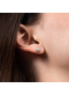 Boucles d'oreilles Or Blanc et Diamant