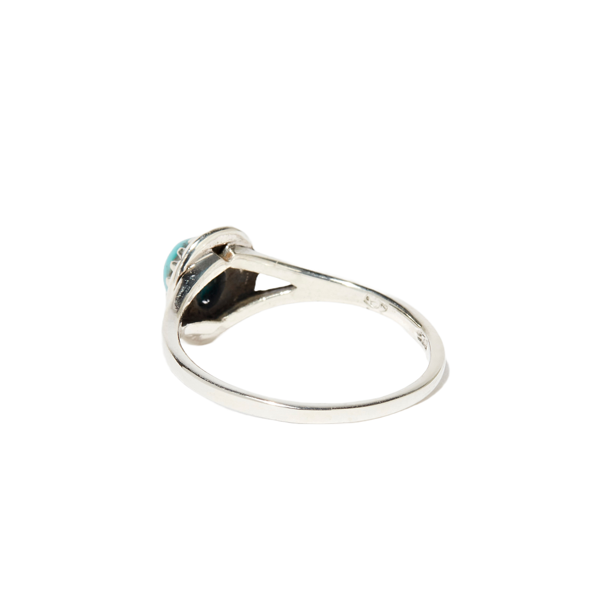 Bague "Cerezo" Turquoise 0,90ct et Argent Massif 925/1000