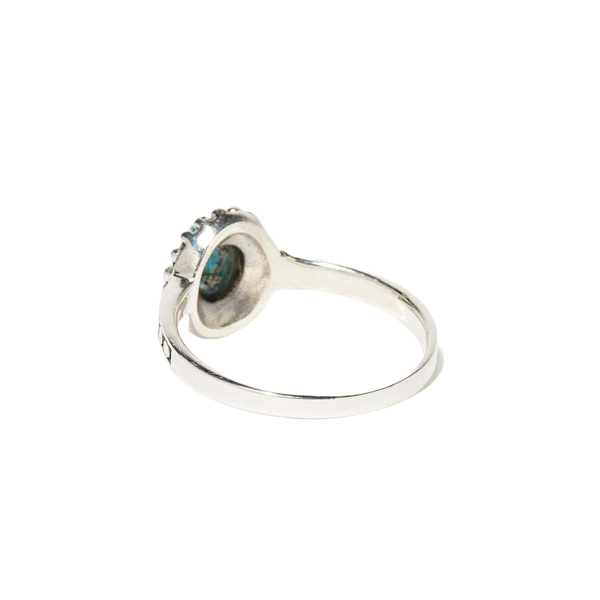 Bague "Varzea Turquoise" Argent 925 Bague "Coriandro" Turquoise 0,10ct et Argent Massif 925/1000
