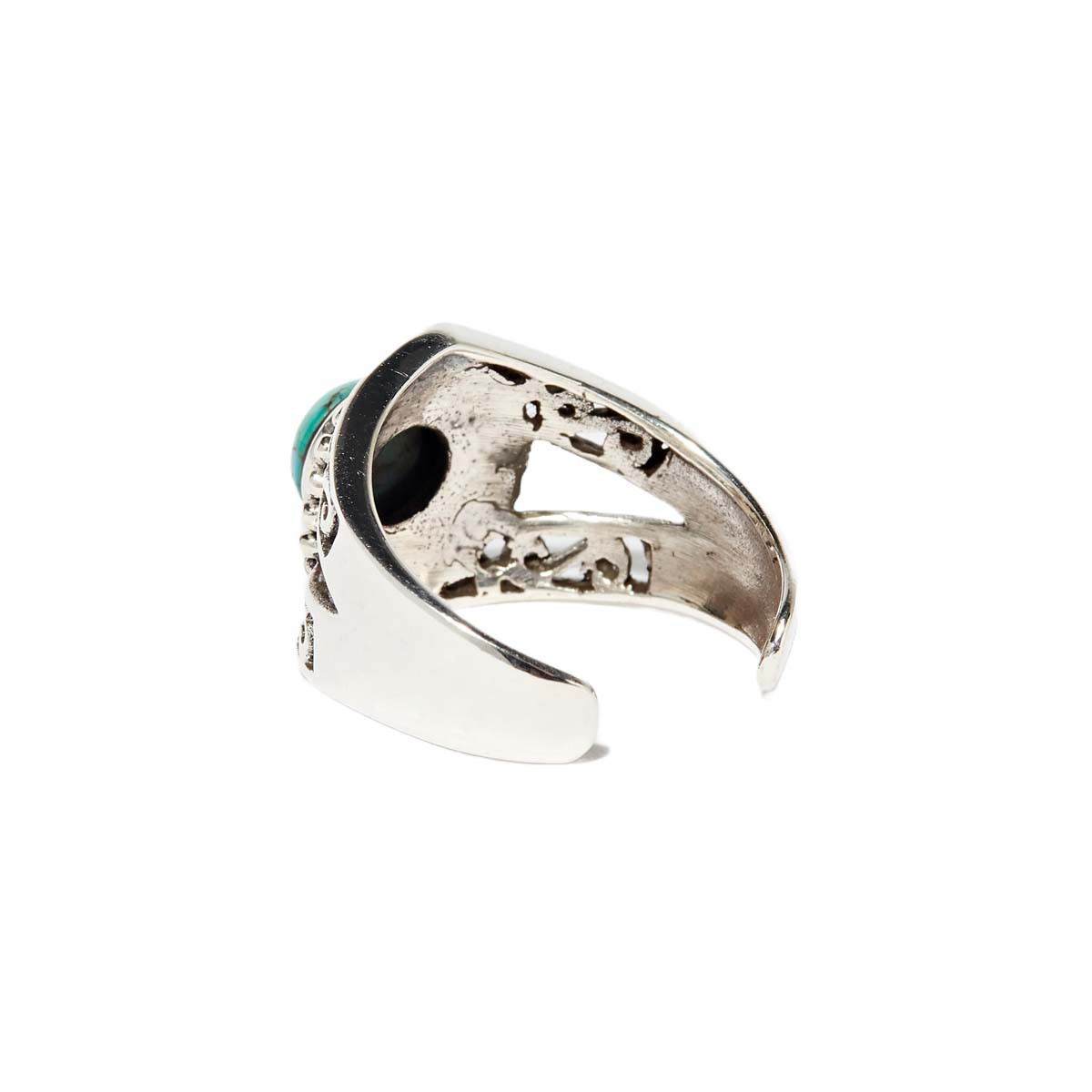 Bague "Cosmo" Turquoise 0,18ct et Argent Massif 925/1000
