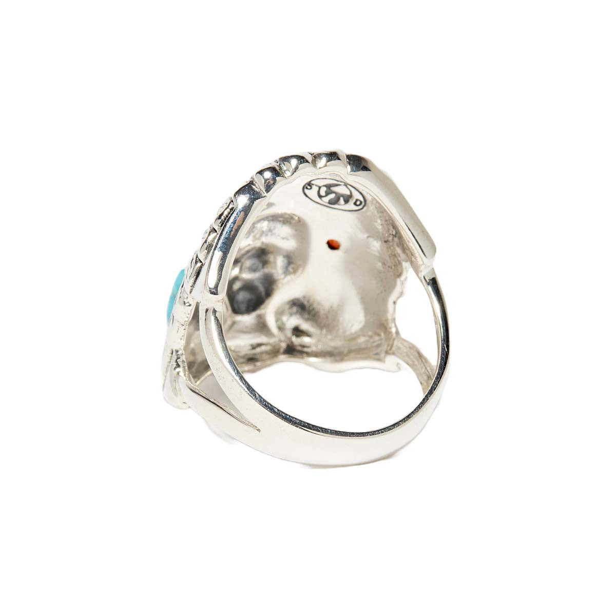 Bague"Lupino" Turquoise 0,26ct et Argent Massif 925/1000