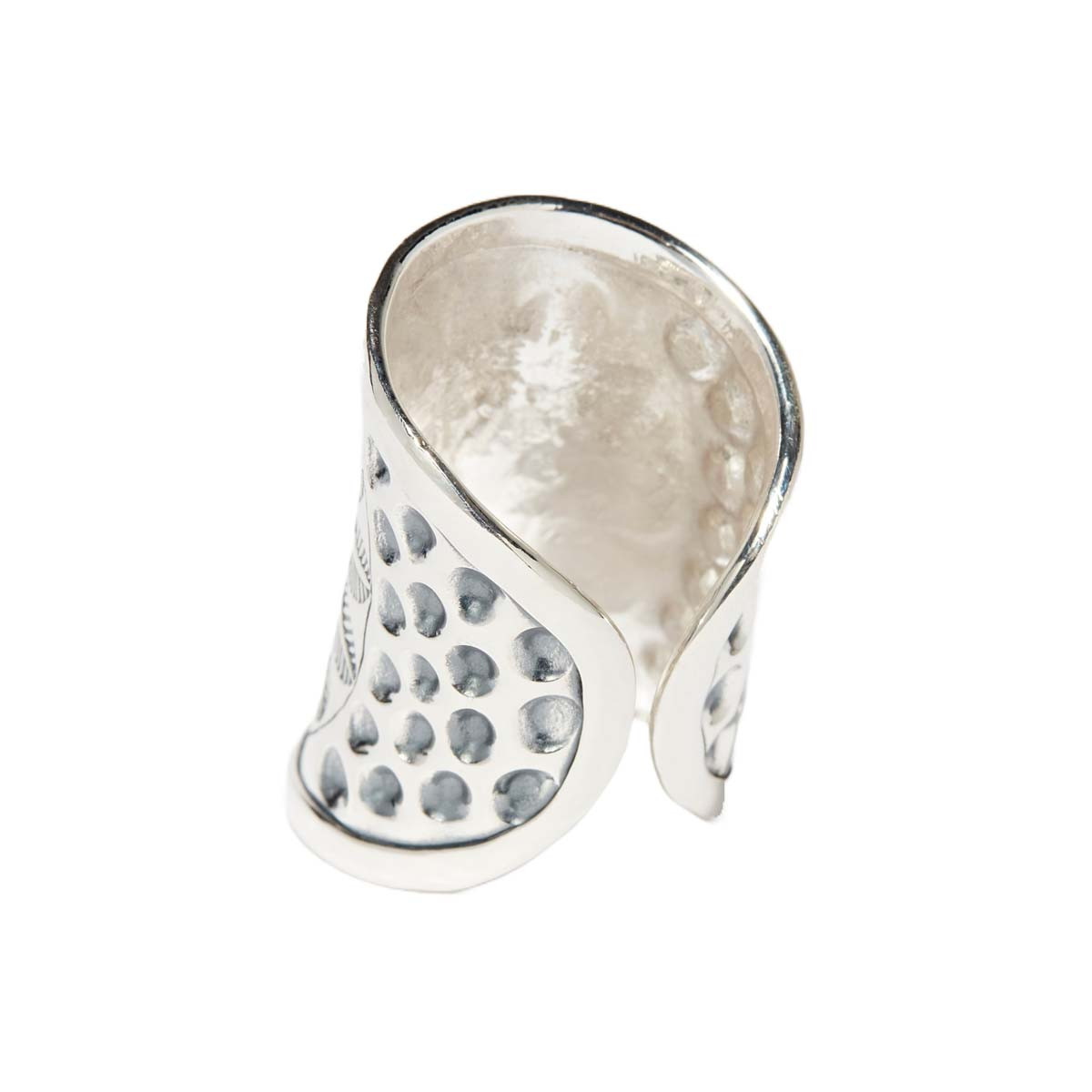 Bague "Balam" Argent 925 Bague "Muérdago" Argent Massif 925/1000