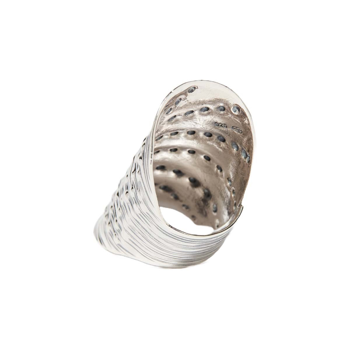 Bague argent sales femme grande taille