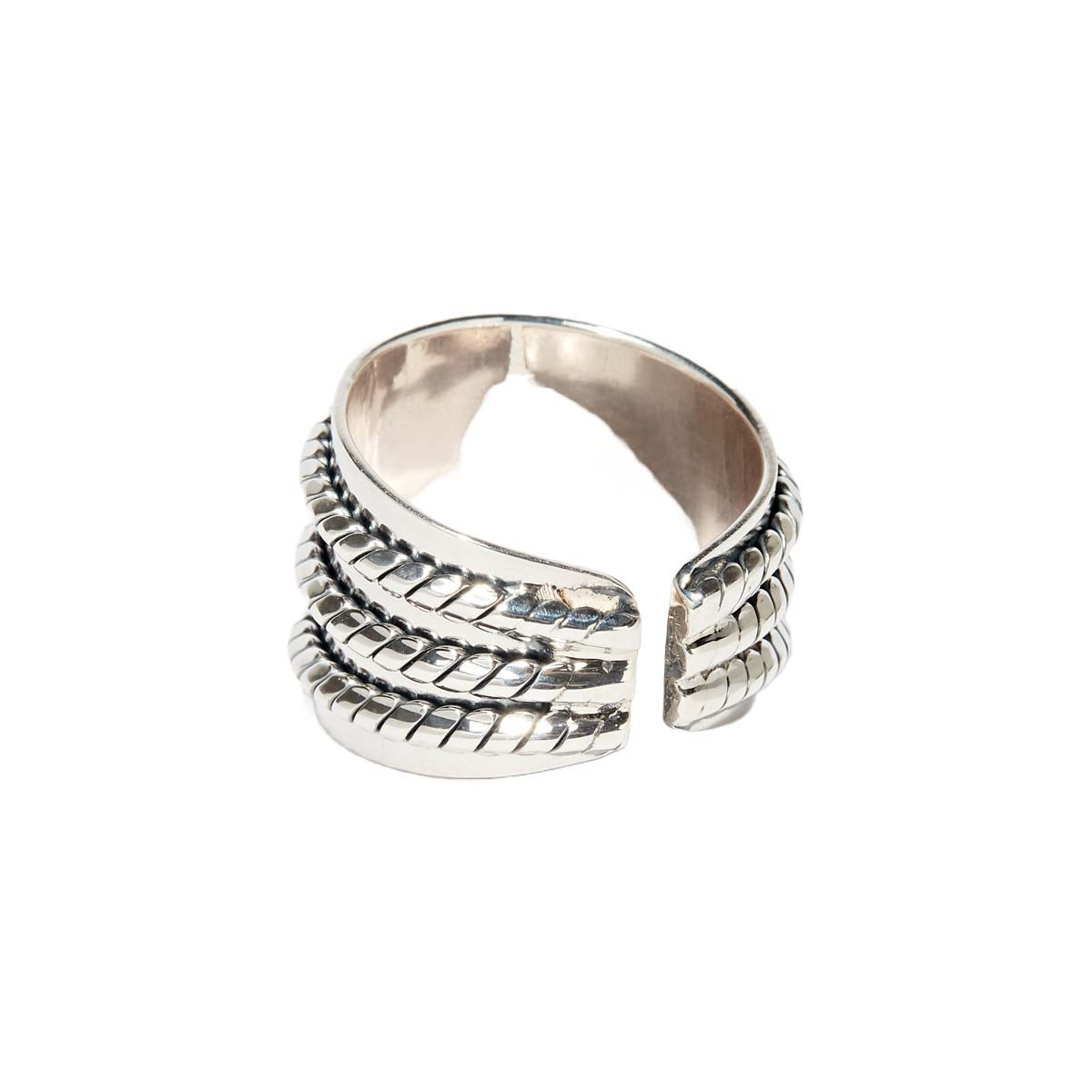 Bague "Bacalar" Argent 925 Bague "Orquídea" Argent Massif 925/1000