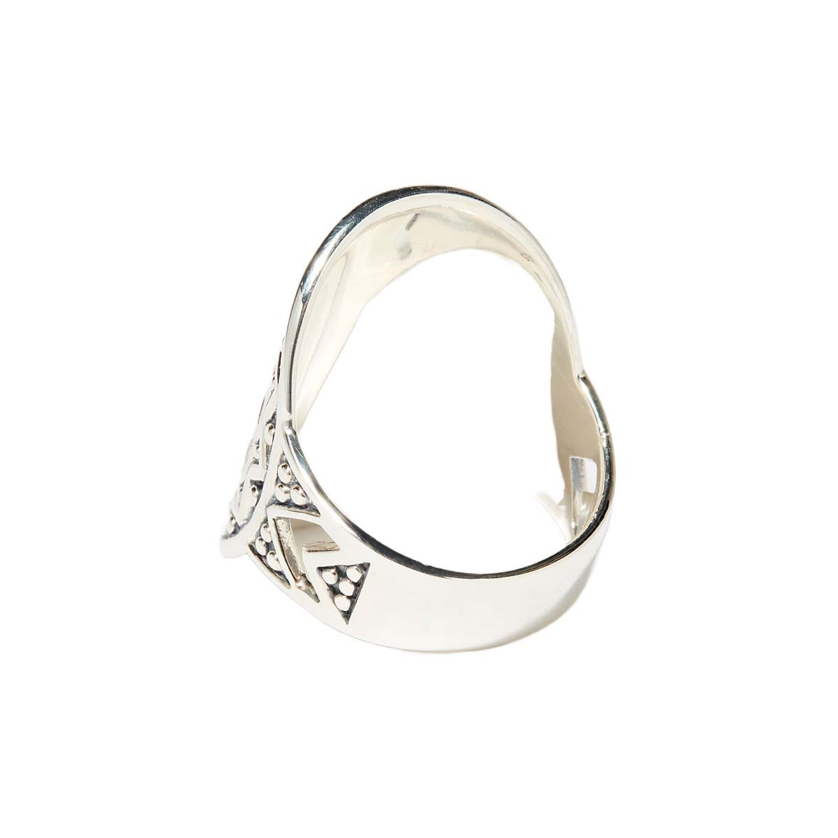 Bague "Coba" Argent 925 Bague "Pacha" Argent Massif 925/1000