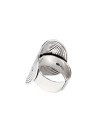 Bague "Cacao" Argent Massif