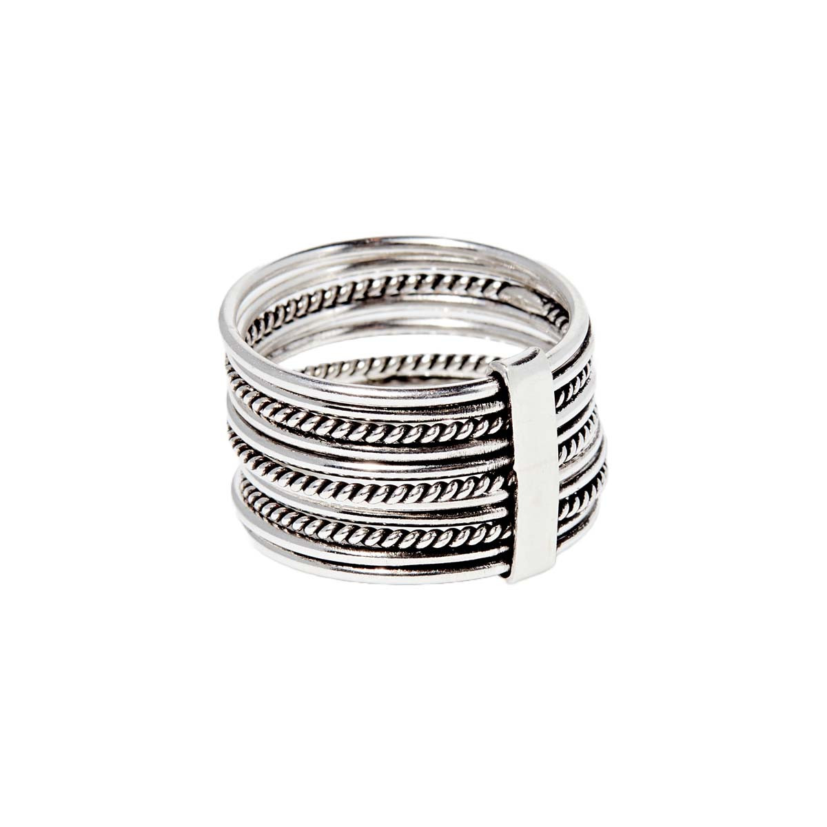 Bague "Popoca" Argent Massif Bague "Penca" Argent Massif 925/1000