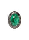 Bague "Chichen Malachite" Argent 925