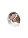 Bague "Jaab Pink Opale" Argent 925