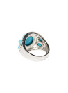 Bague "Kankin Turquoise" Argent 925