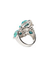 Bague "Luna Turquoise" Argent 925