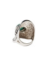Bague "Ocelotl Malachite" Argent 925