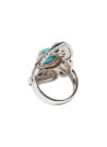 Bague "Coatl Turquoise" Argent 925
