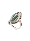 Bague "Mixcoalt Malachite" Argent 925
