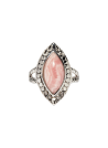 Bague "Clamato Rhodochrosite" Argent 925