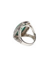 Bague "Tonatiuh Malachite" Argent 925