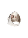 Bague "Runapuma Rhodochrosite" Argent 925