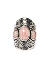 Bague "Runapuma Rhodochrosite" Argent 925