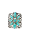 Bague "Tunche Turquoise" Argent 925