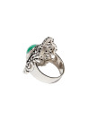 Bague "Staku Malachite" Argent 925