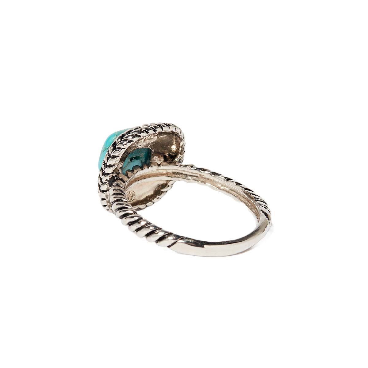 Bague "Bugambilia" Turquoise 1,30ct et Argent Massif 925/1000