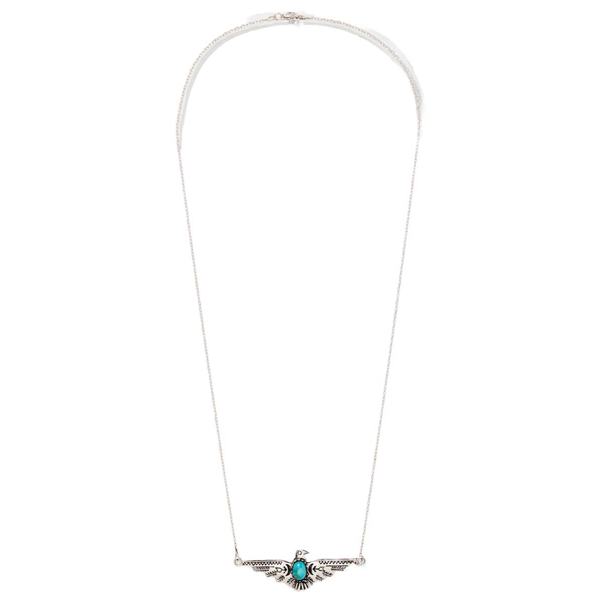 Collier "Toch" Argent 925 et Turquoise Collier "Orégano" Turquoise