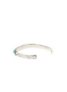 Bracelet "Chicome" Argent Massif et Turquoise