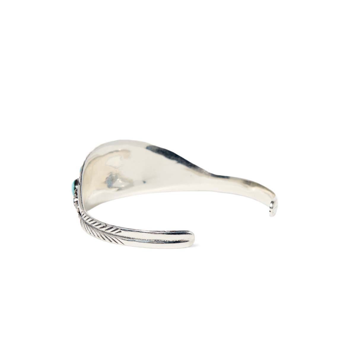 Bracelet "Yeipoalli" Argent et Turquoise Bracelet "Nopal" Argent et Turquoise