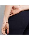 "LA MEILLEURE DES TATAS" bracelet jonc rosé à message
