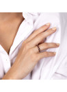 Bague "Princesse Grace Rubis" Or jaune et Diamants