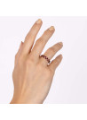 Bague "Princesse Grace Rubis" Or jaune et Diamants