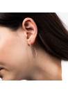 Boucles d'oreilles Or Blanc et Diamant