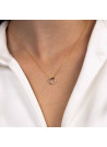 Pendentif "Cercle" Or et Diamants