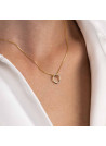 Pendentif "Cercle" Or et Diamants