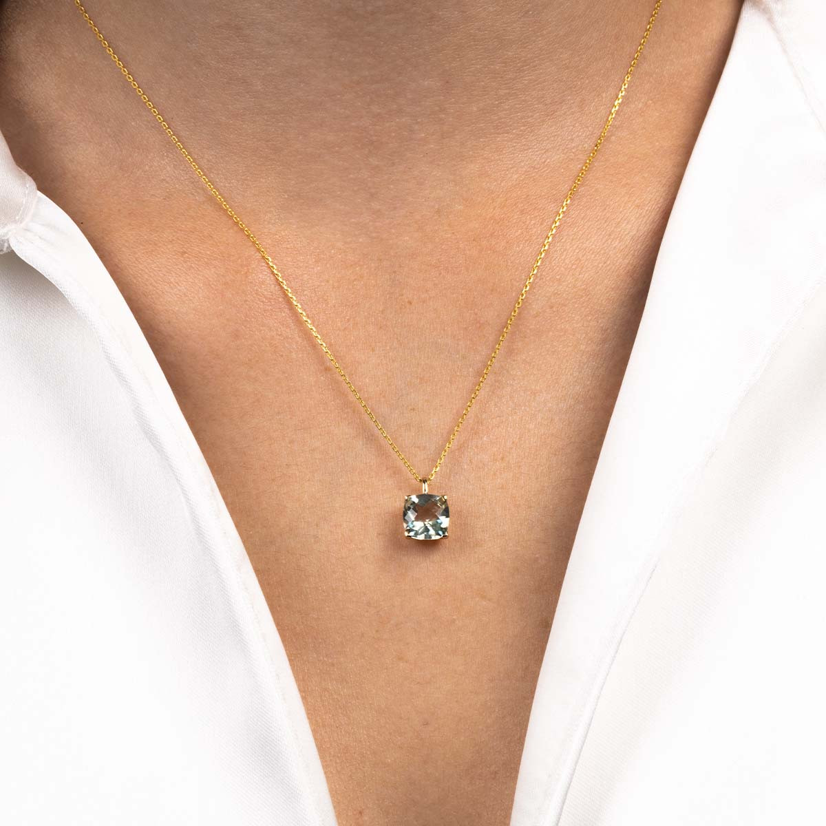 Pendentif Or Jaune et Améthyste Pendentif "Persée Sublime" Or jaune et Améthyste