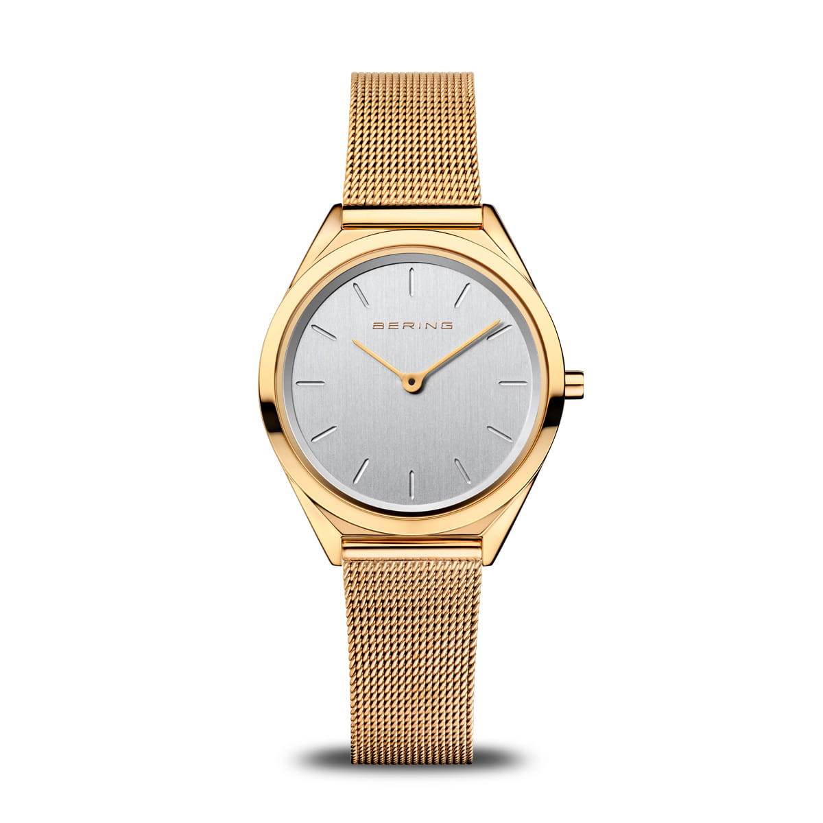 Montre Bering Femme "Ultra Slim" Quartz - Boîtier acier doré - 17031-334 Montre Bering Femme "Ultra Slim" Quartz - Boîtier acier doré - 17031-334