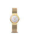 Montre Bering Femme "Classic" Quartz - Boîtier or brillant - 10126-334