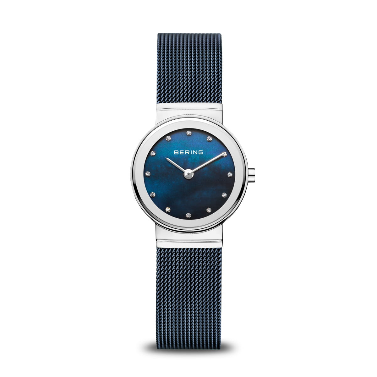 Montre Bering Femme "Classic" Quartz - Boîtier argenté brillant - 10126-307 Montre Bering Femme "Classic" Quartz - Boîtier argenté brillant - 10126-307