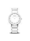 Montre Bering Femme "Ceramic" Quartz - Boîtier argent brillant - 11435-754