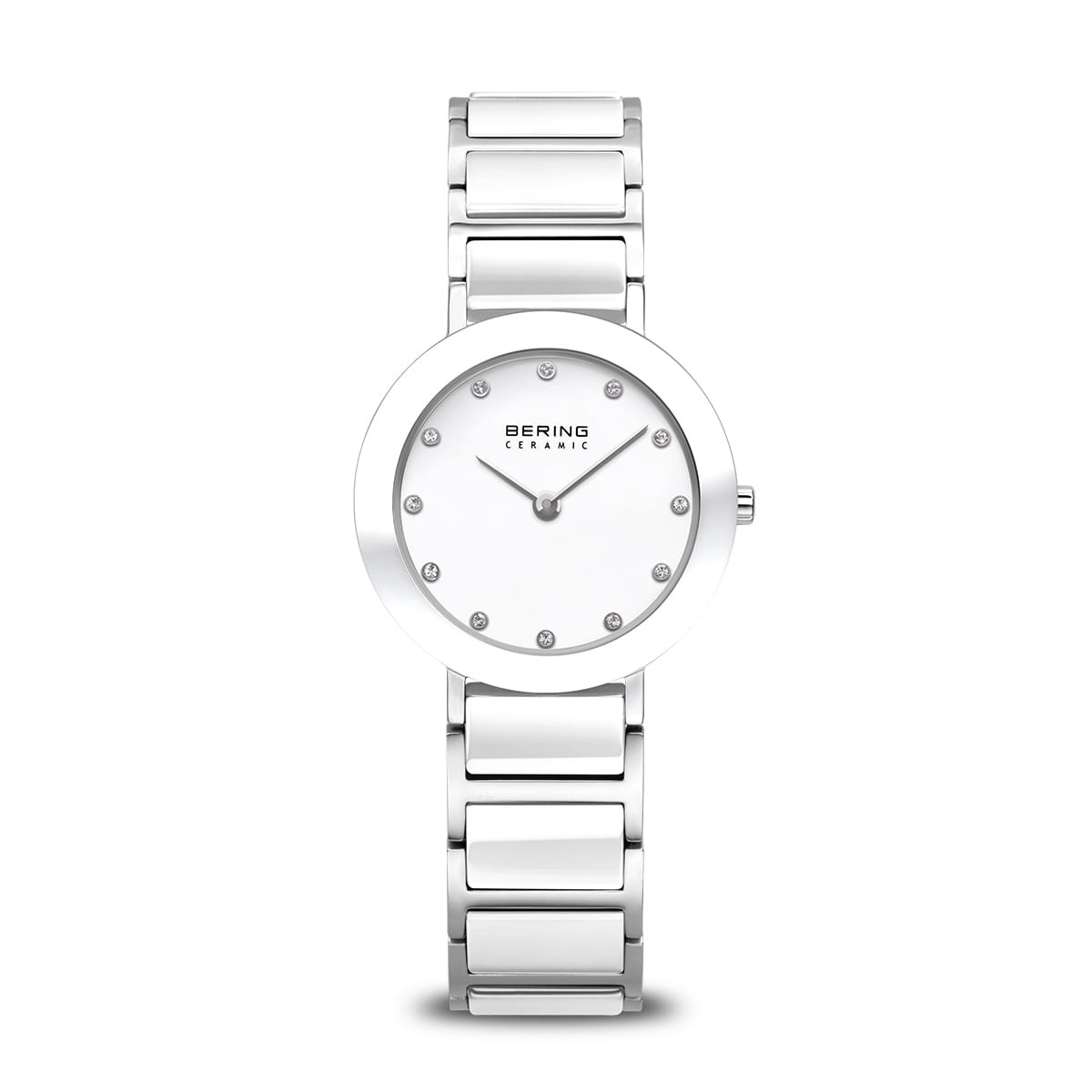 Montre Bering Femme "Ceramic" Quartz - Boîtier argent brillant - 11429-754