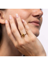 Bague "Classy Citrine" Or jaune