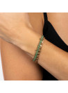 Bracelet doré et Aventurine