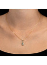 Pendentif Or Jaune 375/1000 et Zirconium
