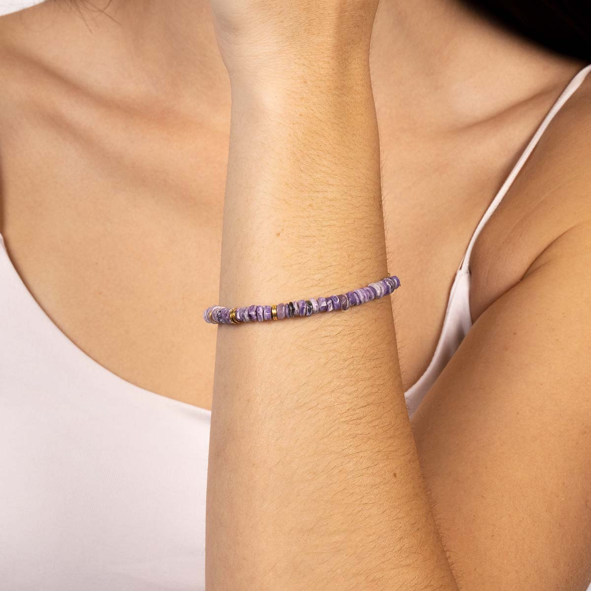 Bracelet "Atlacoya" Chlorite Bracelet "Charapita" Chorite